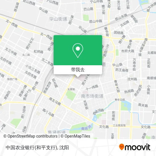 中国农业银行(和平支行)地图