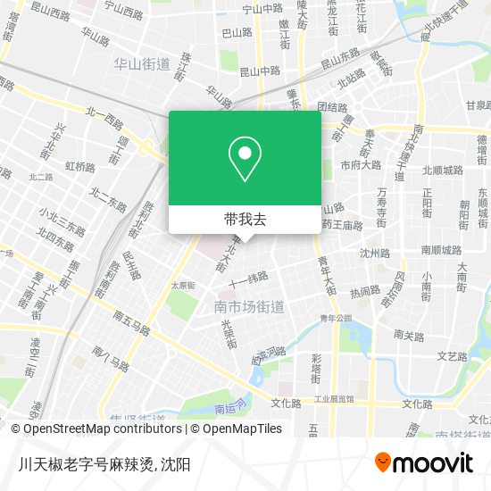 川天椒老字号麻辣烫地图