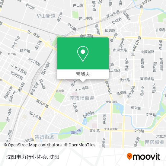 沈阳电力行业协会地图