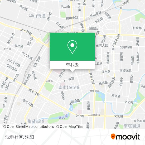 沈电社区地图
