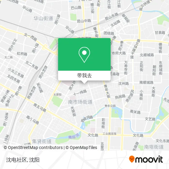 沈电社区地图