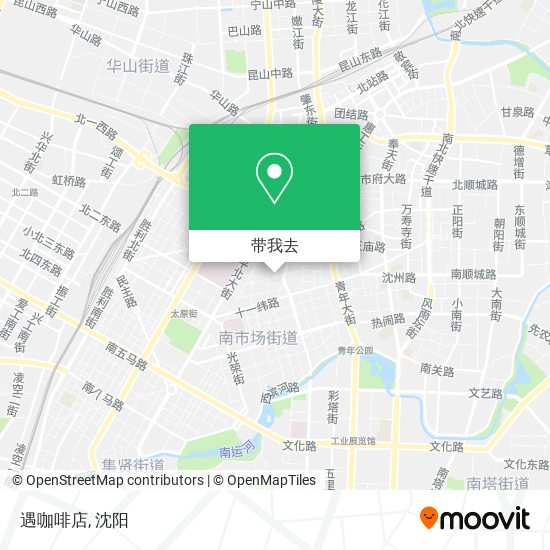 遇咖啡店地图