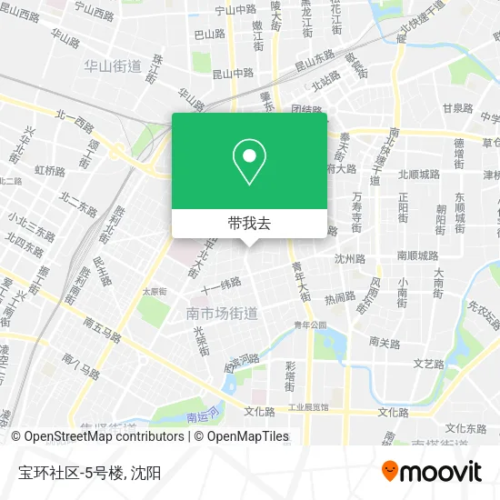 宝环社区-5号楼地图
