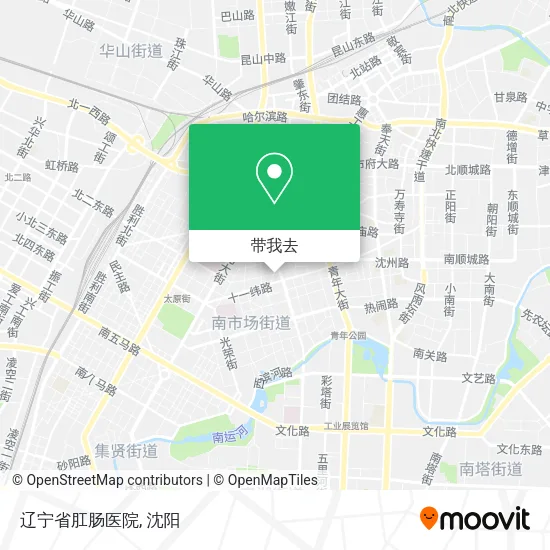 辽宁省肛肠医院地图