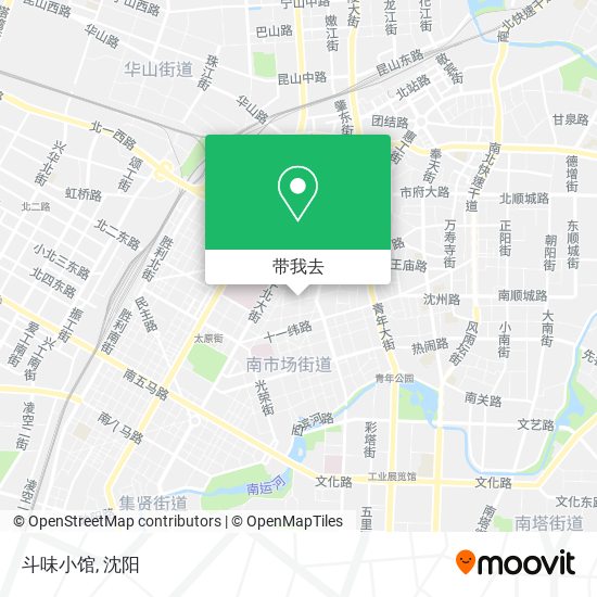 斗味小馆地图