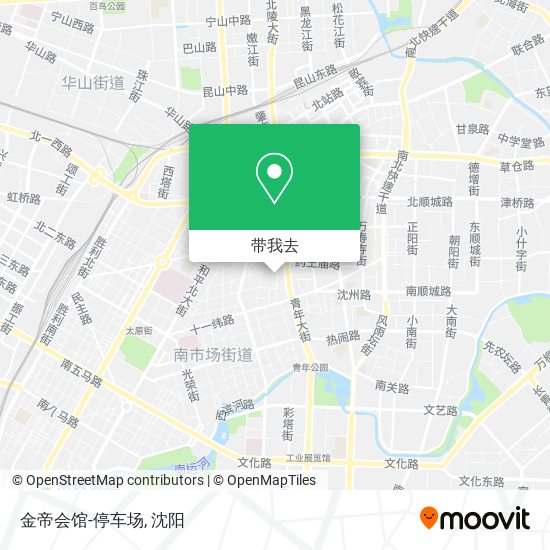 金帝会馆-停车场地图