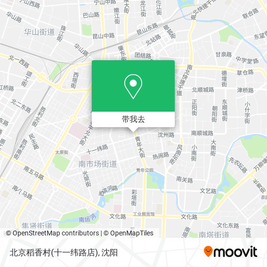 北京稻香村(十一纬路店)地图