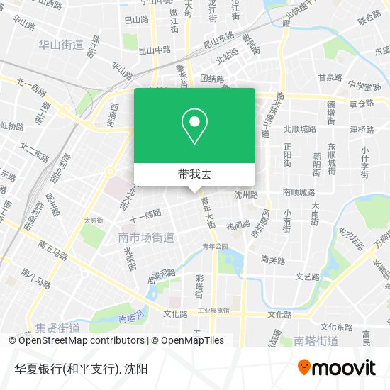 华夏银行(和平支行)地图