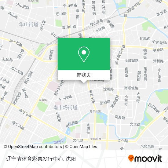 辽宁省体育彩票发行中心地图