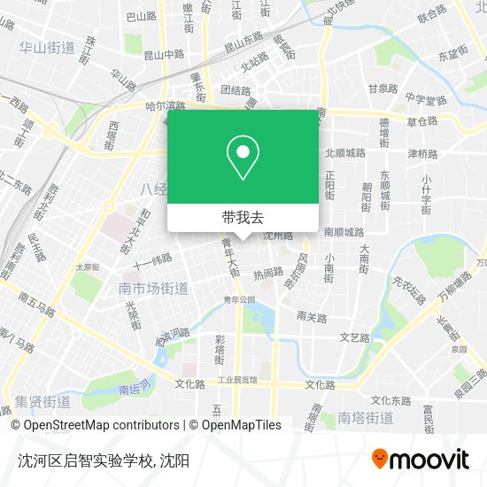 沈河区启智实验学校地图
