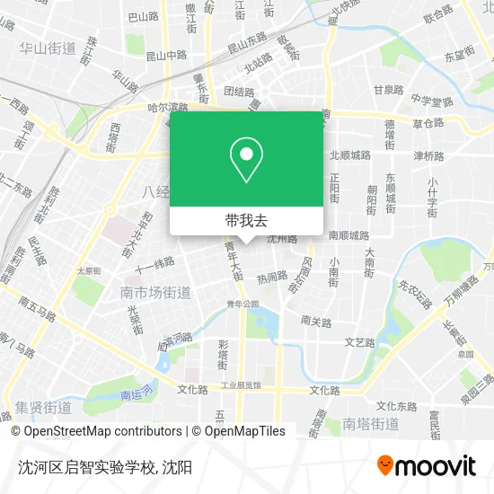 沈河区启智实验学校地图