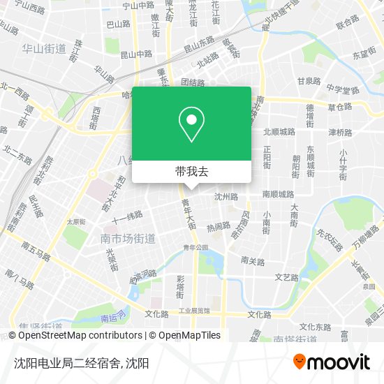 沈阳电业局二经宿舍地图