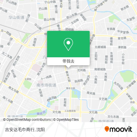 吉安达毛巾商行地图