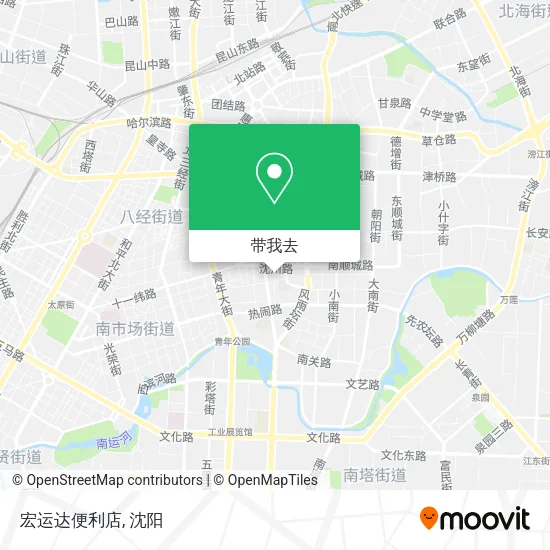 宏运达便利店地图