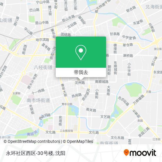 永环社区西区-30号楼地图