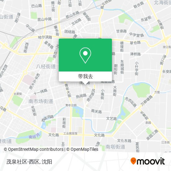 茂泉社区-西区地图
