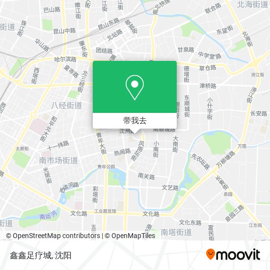 鑫鑫足疗城地图
