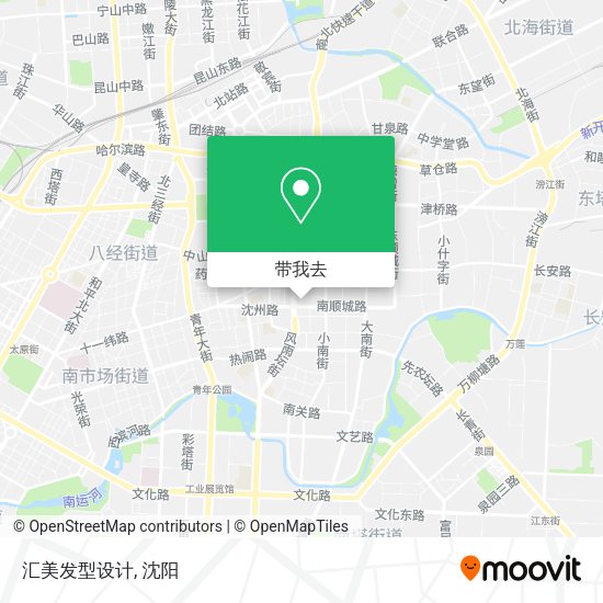 汇美发型设计地图