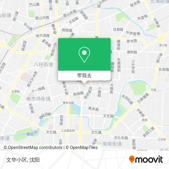 文华小区地图