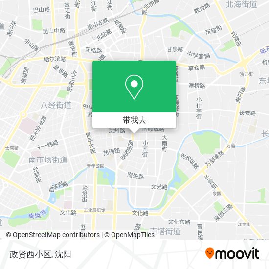 政贤西小区地图