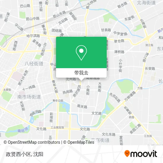 政贤西小区地图