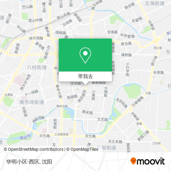 华明小区-西区地图