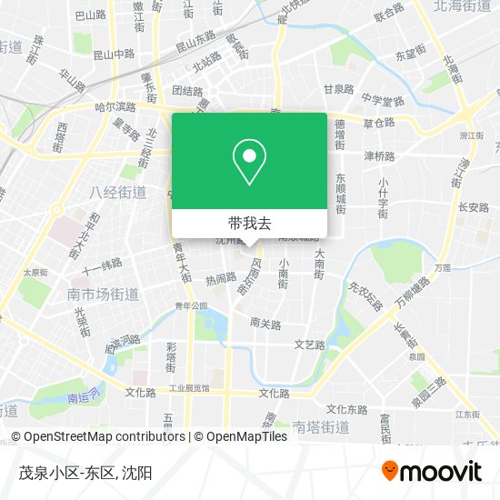 茂泉小区-东区地图