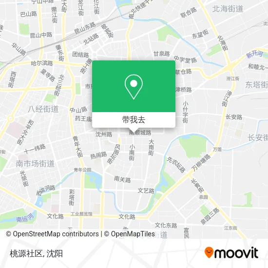 桃源社区地图