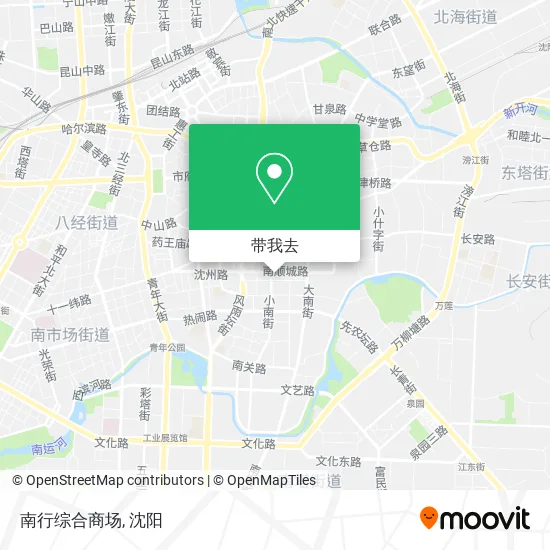 南行综合商场地图