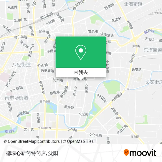 德瑞心新药特药店地图