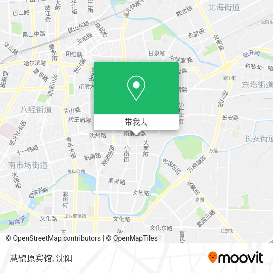 慧锦原宾馆地图