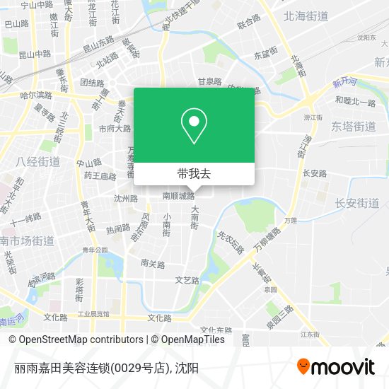 丽雨嘉田美容连锁(0029号店)地图