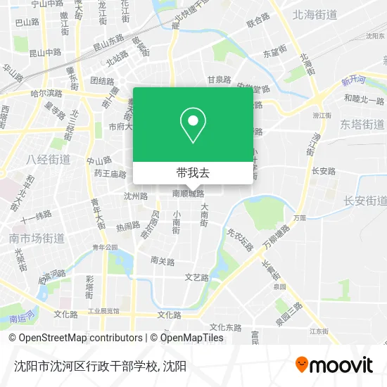 沈阳市沈河区行政干部学校地图