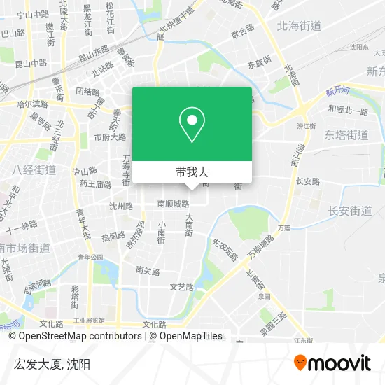 宏发大厦地图