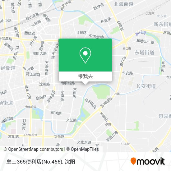 皇士365便利店(No.466)地图