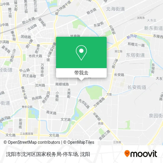 沈阳市沈河区国家税务局-停车场地图