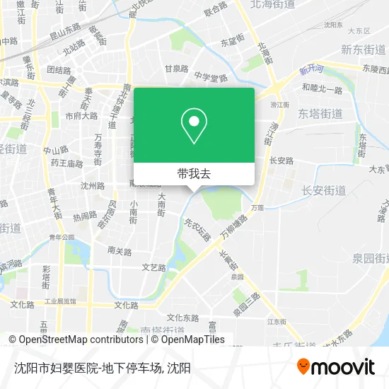 沈阳市妇婴医院-地下停车场地图