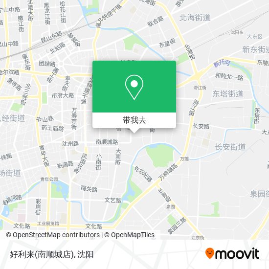 好利来(南顺城店)地图