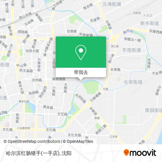 哈尔滨红肠猪手(一手店)地图