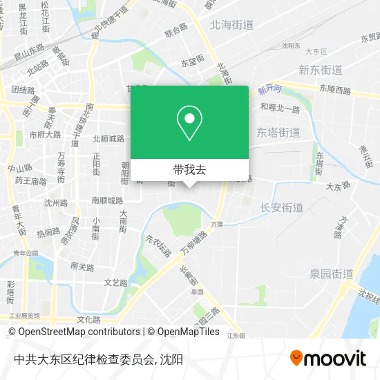 中共大东区纪律检查委员会地图