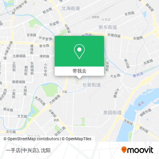 一手店(中兴店)地图