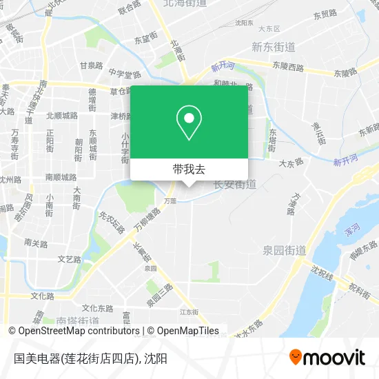 国美电器(莲花街店四店)地图