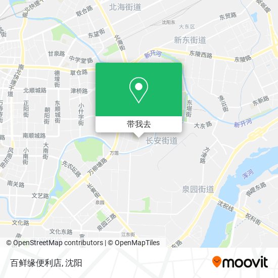 百鲜缘便利店地图