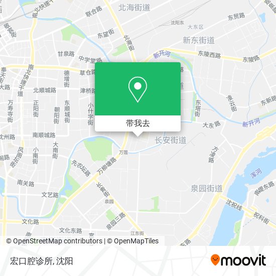 宏口腔诊所地图