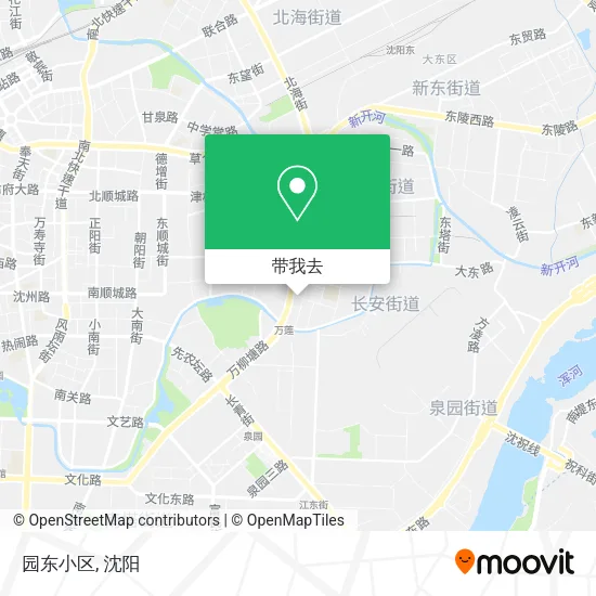 园东小区地图