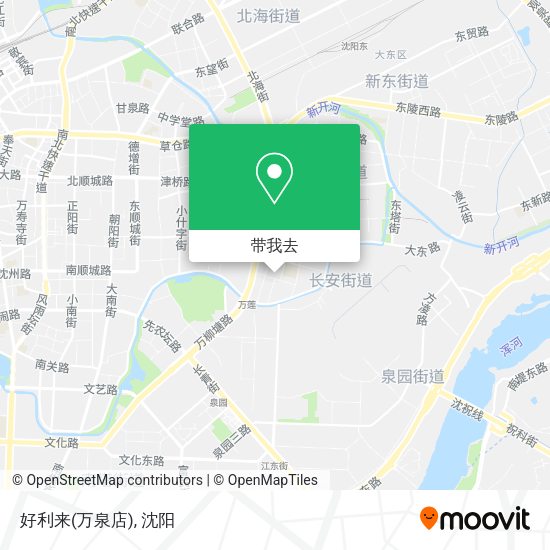 好利来(万泉店)地图