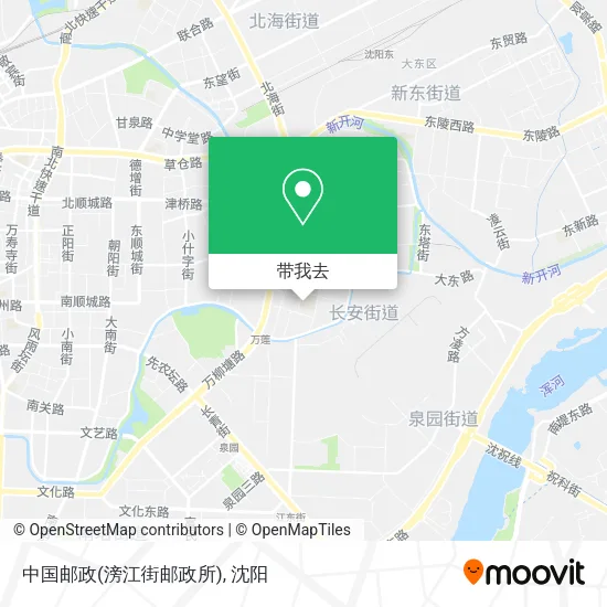 中国邮政(滂江街邮政所)地图