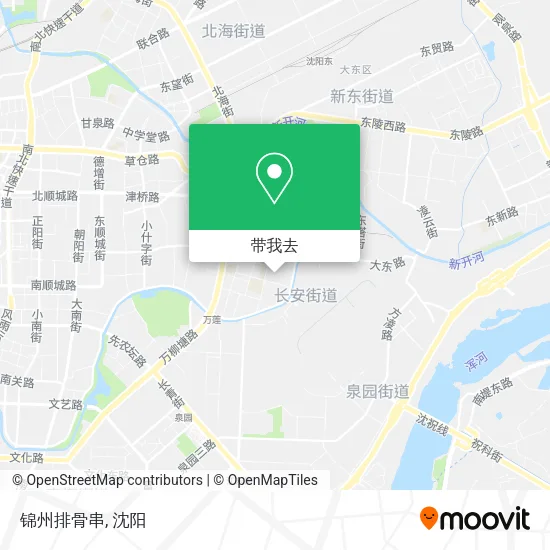锦州排骨串地图