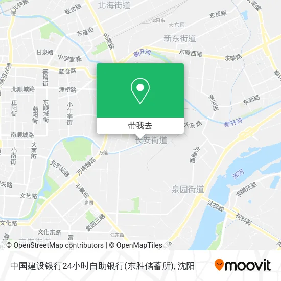 中国建设银行24小时自助银行(东胜储蓄所)地图