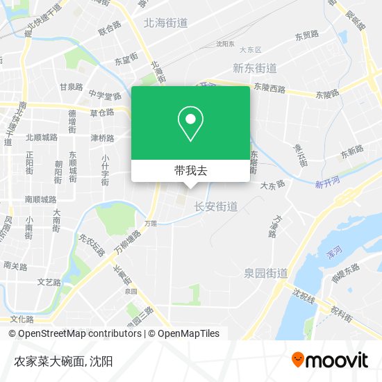 农家菜大碗面地图
